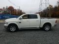 2018 Pearl White Ram 1500 Laramie Longhorn Crew Cab 4x4  photo #3