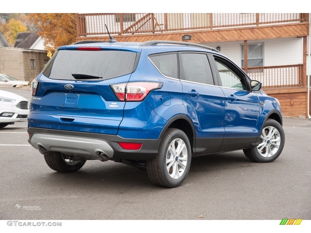 2018 Escape SE 4WD - Lightning Blue / Charcoal Black photo #3