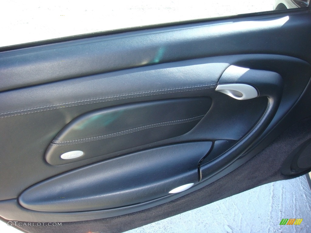 2003 911 Carrera 4S Coupe - Basalt Black Metallic / Black photo #13