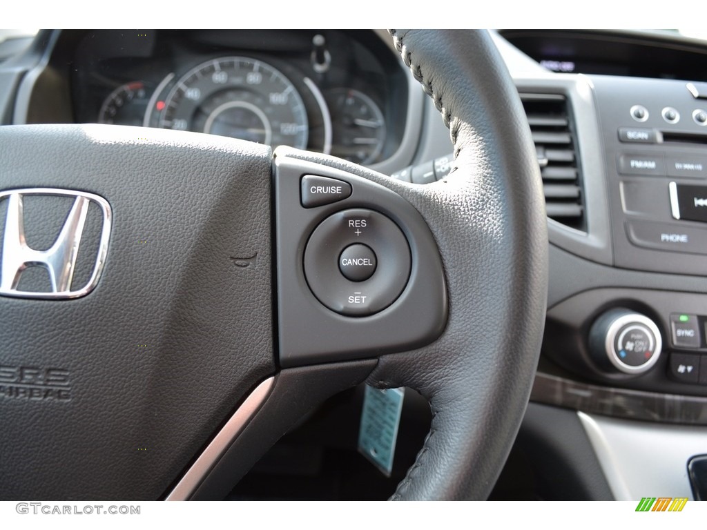 2014 CR-V EX-L AWD - Crystal Black Pearl / Black photo #21