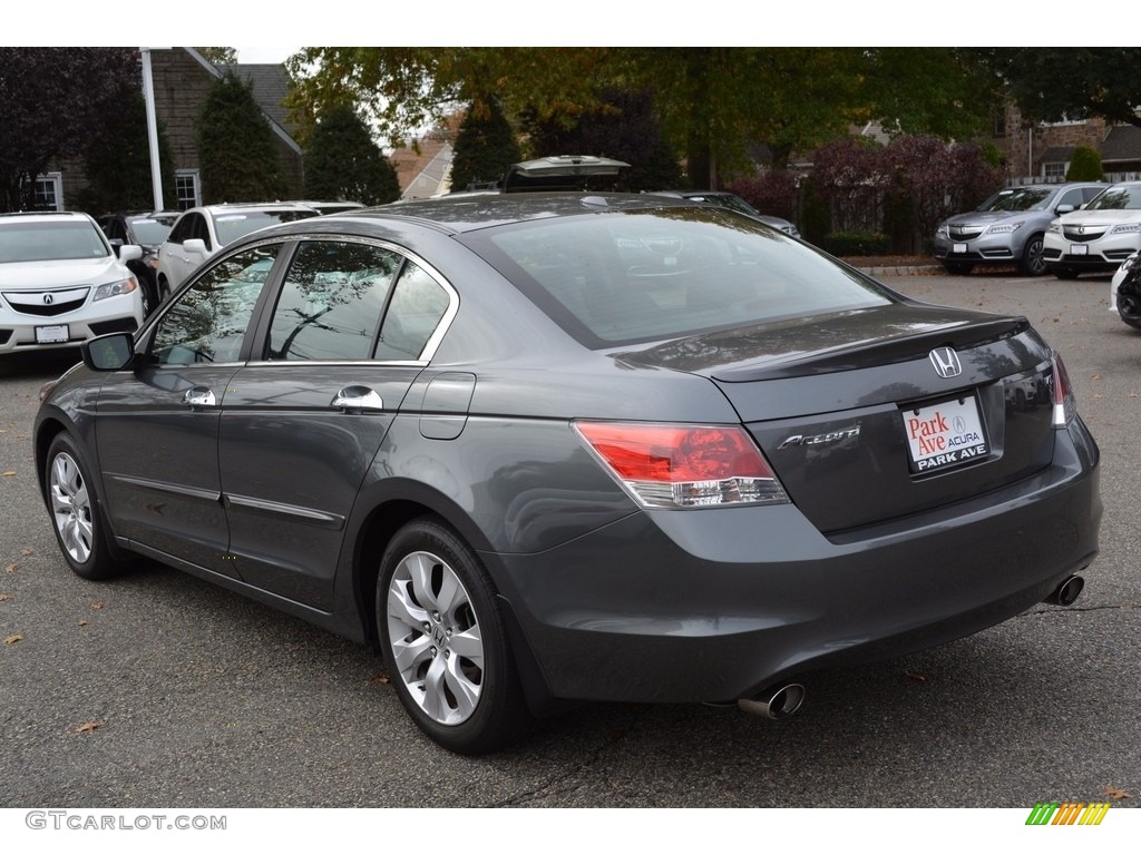 2010 Accord EX-L V6 Sedan - Polished Metal Metallic / Black photo #5