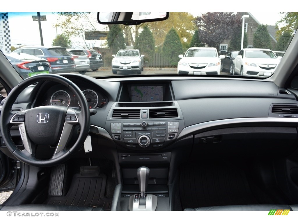 2010 Accord EX-L V6 Sedan - Polished Metal Metallic / Black photo #15