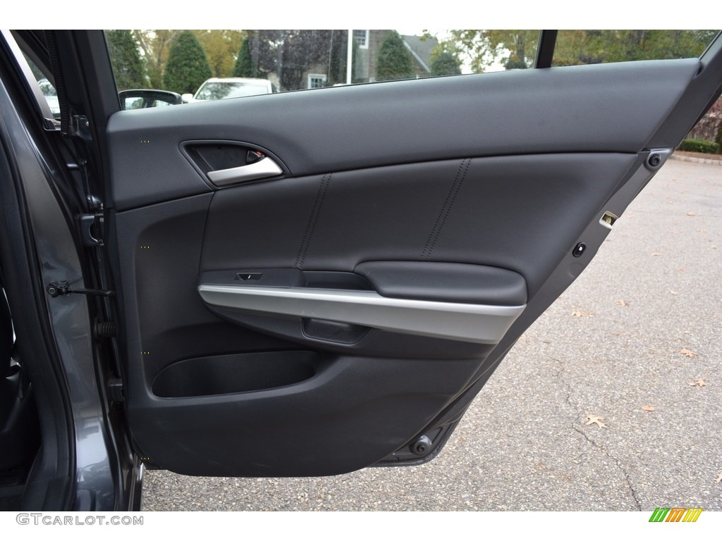 2010 Accord EX-L V6 Sedan - Polished Metal Metallic / Black photo #24