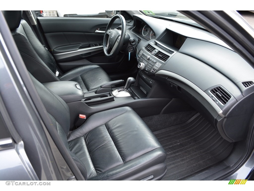 2010 Accord EX-L V6 Sedan - Polished Metal Metallic / Black photo #27