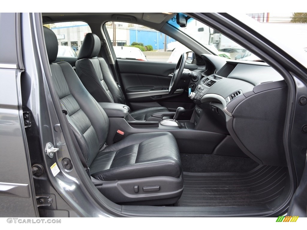 2010 Accord EX-L V6 Sedan - Polished Metal Metallic / Black photo #28