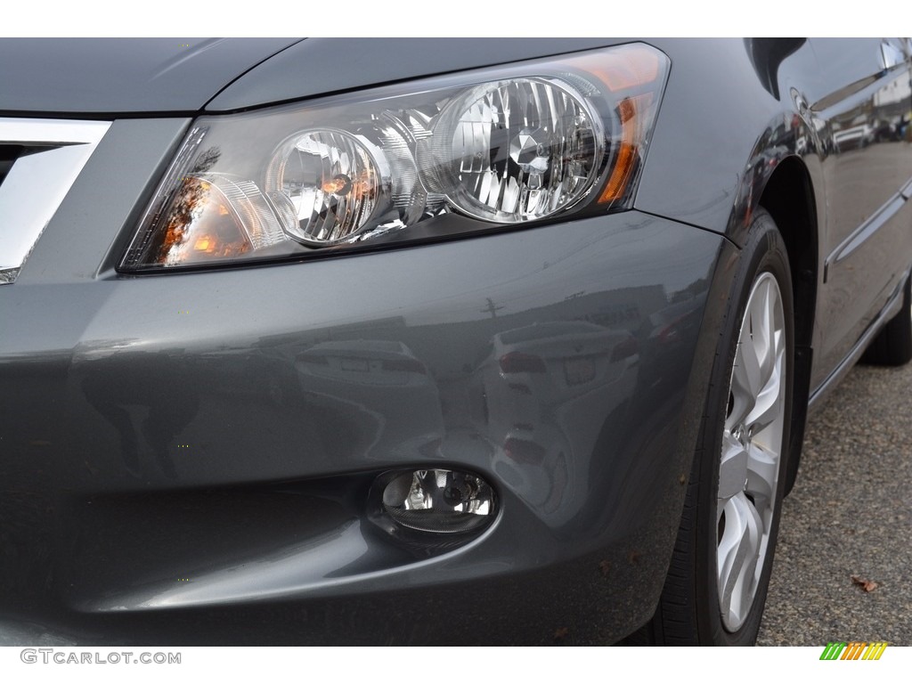 2010 Accord EX-L V6 Sedan - Polished Metal Metallic / Black photo #31