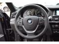 Black 2018 BMW X4 xDrive28i Steering Wheel
