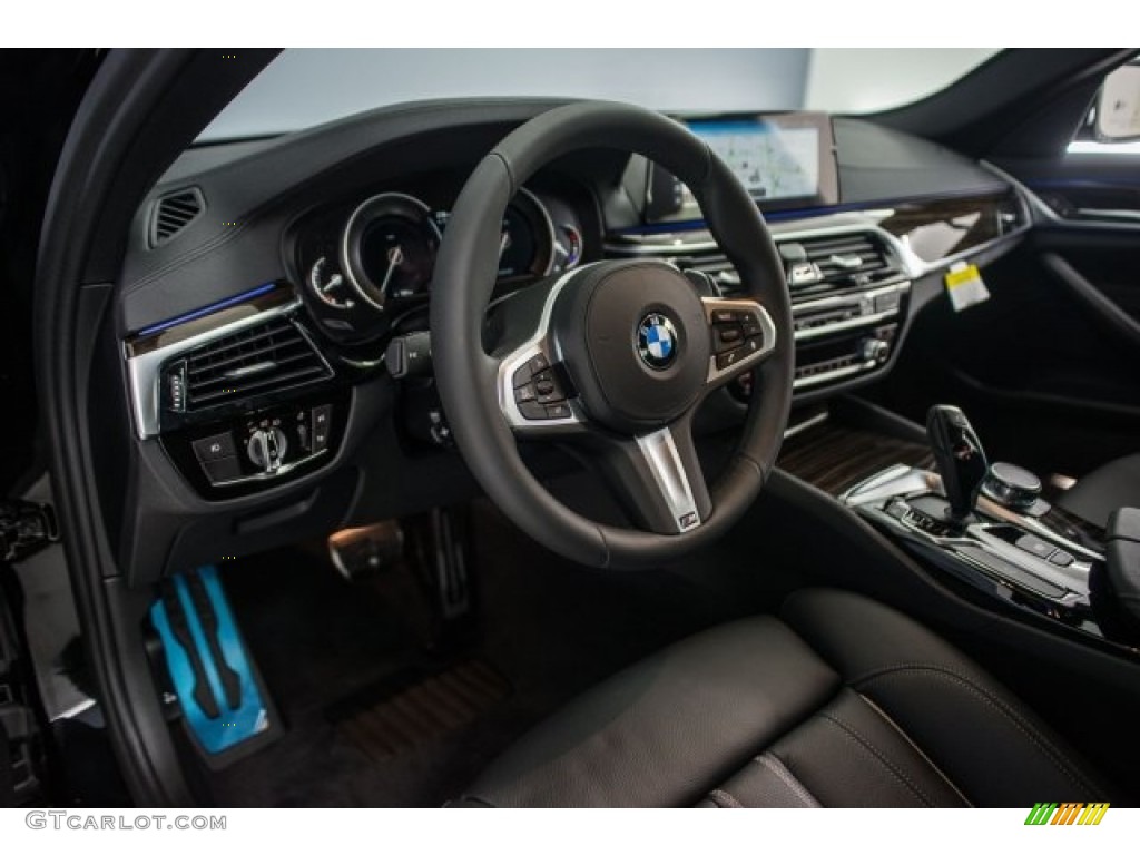 2018 5 Series 540i Sedan - Black Sapphire Metallic / Black photo #5