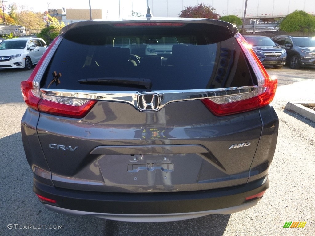 2018 CR-V EX AWD - Gunmetal Metallic / Black photo #3