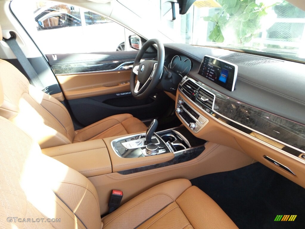 2018 7 Series 750i xDrive Sedan - Black Sapphire Metallic / Cognac photo #5