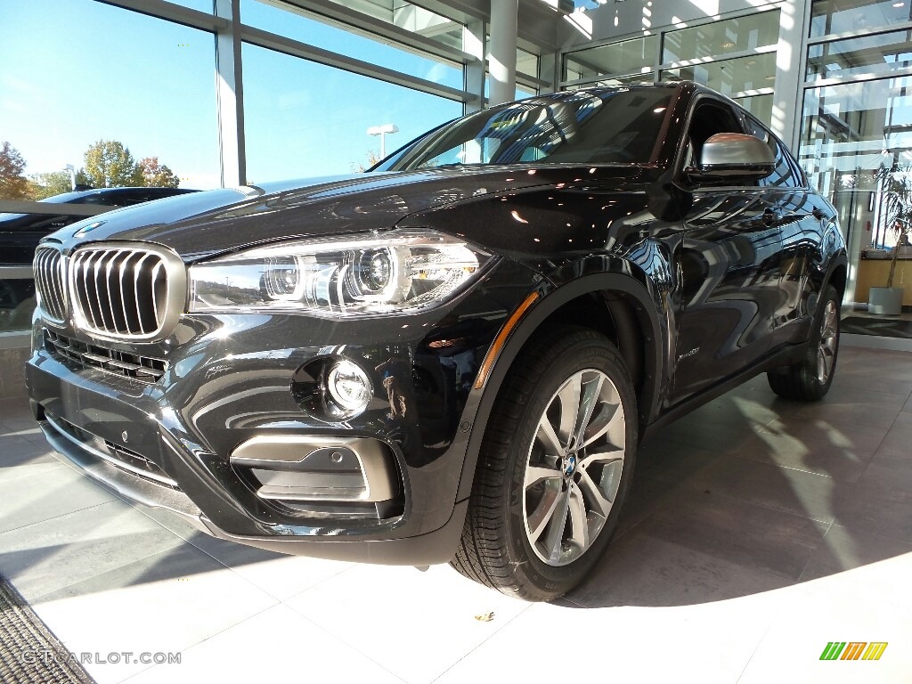 2018 X6 xDrive35i - Jet Black / Black photo #3