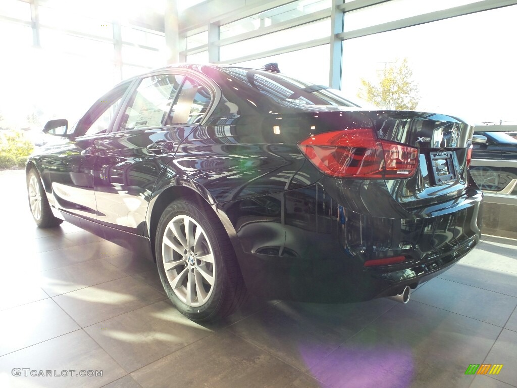 2018 3 Series 320i xDrive Sedan - Jet Black / Black photo #2