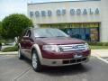 2008 Merlot Metallic Ford Taurus X Eddie Bauer AWD  photo #9