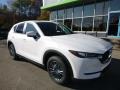 2017 Crystal White Pearl Mazda CX-5 Touring AWD  photo #3