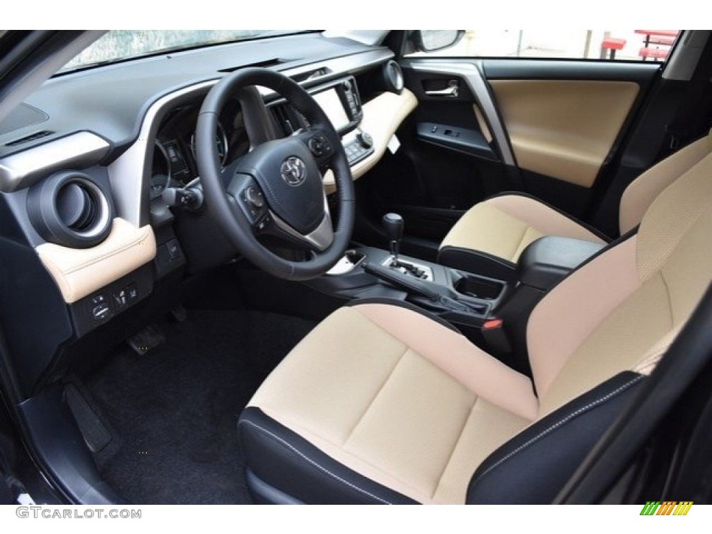 Nutmeg Interior 2018 Toyota RAV4 XLE AWD Hybrid Photo #123767806