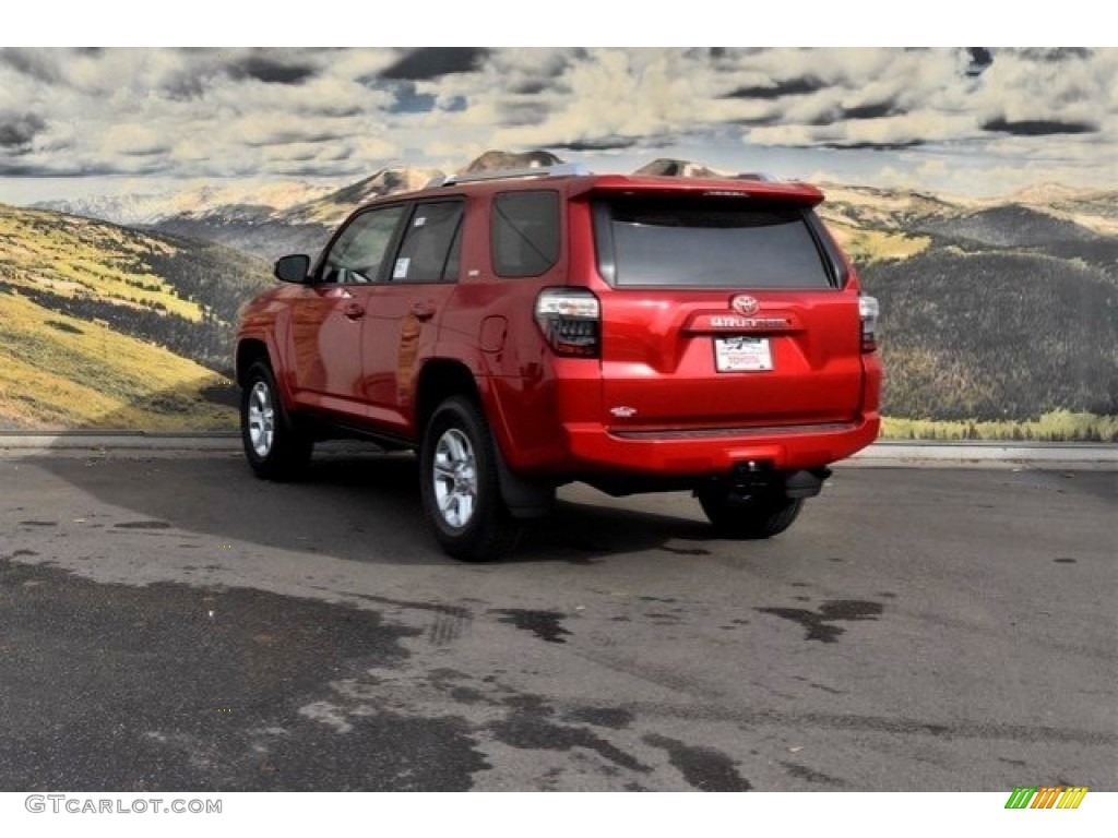 2018 4Runner SR5 4x4 - Barcelona Red Metallic / Black photo #3