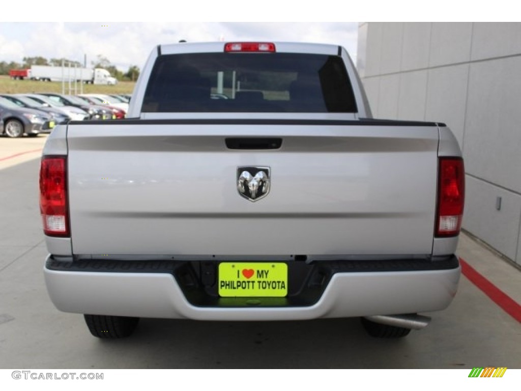 2017 1500 Express Crew Cab - Bright Silver Metallic / Black/Diesel Gray photo #7