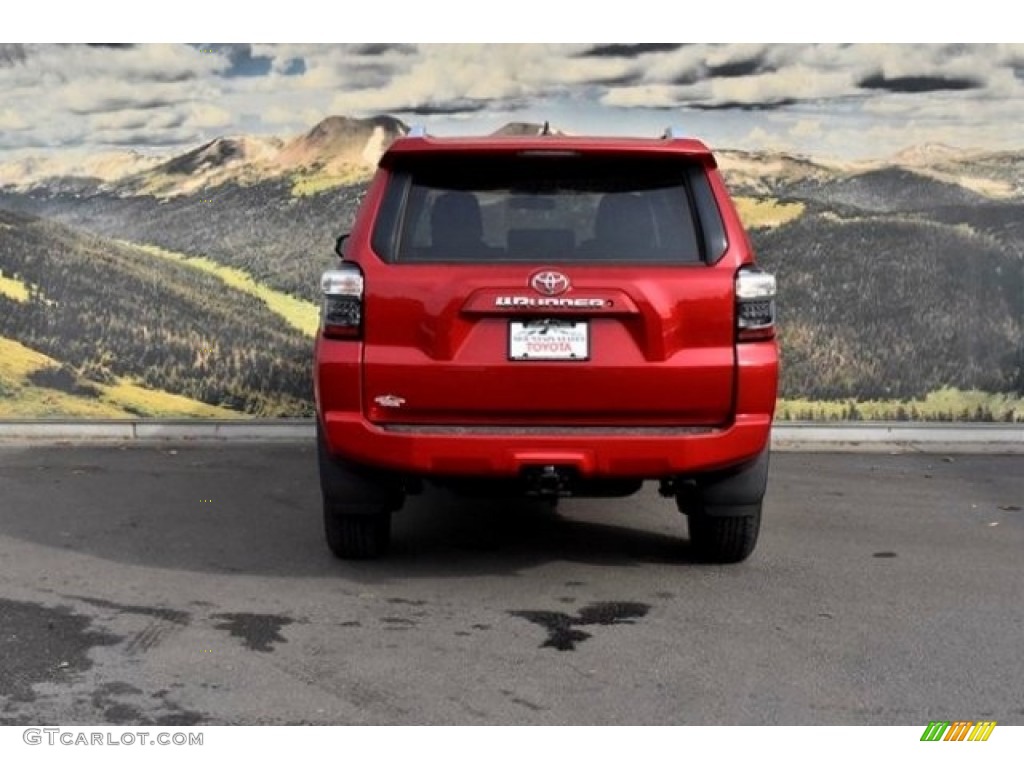 2018 4Runner SR5 4x4 - Barcelona Red Metallic / Black photo #4