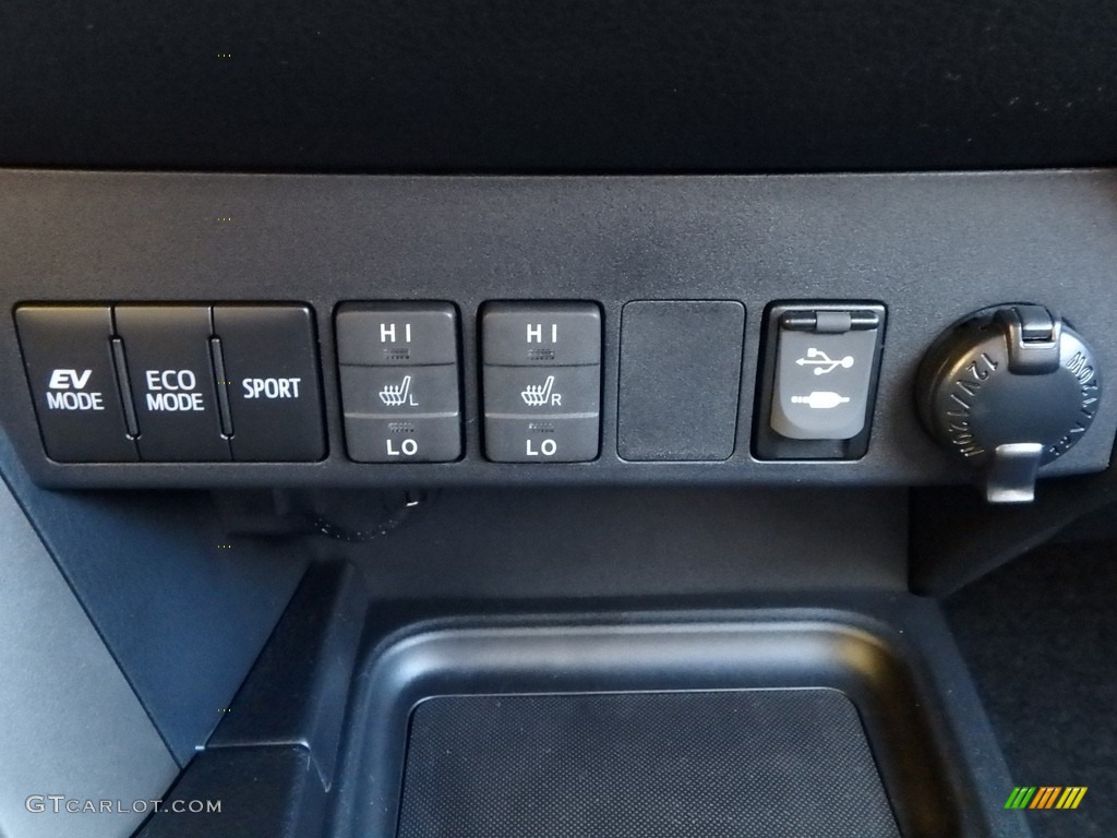 2018 RAV4 XLE AWD Hybrid - Ruby Flare Pearl / Black photo #14