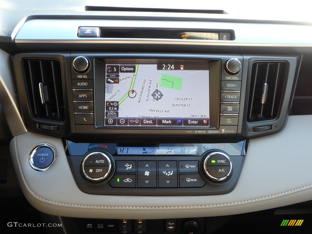 2018 RAV4 XLE AWD Hybrid - Black / Ash photo #13
