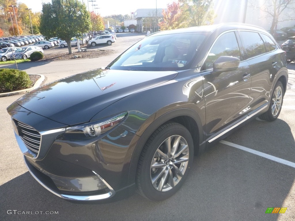 2018 CX-9 Grand Touring AWD - Titanium Flash Mica / Sand photo #5