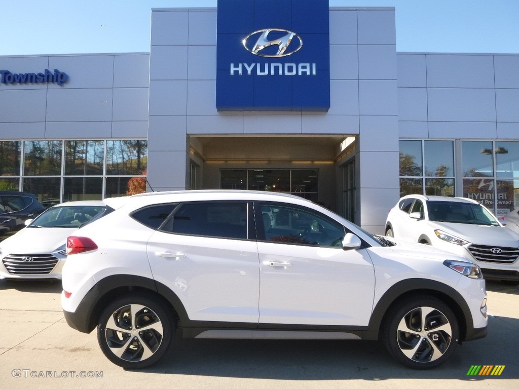 Dazzling White Hyundai Tucson