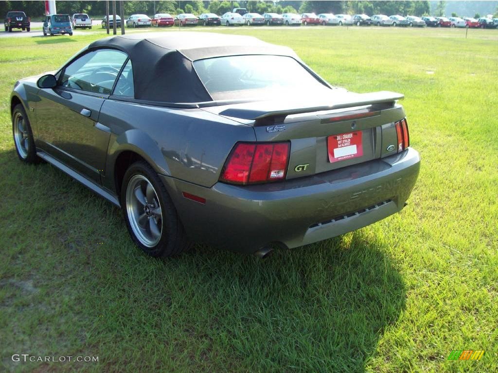 2003 Mustang GT Convertible - Dark Shadow Grey Metallic / Dark Charcoal photo #5