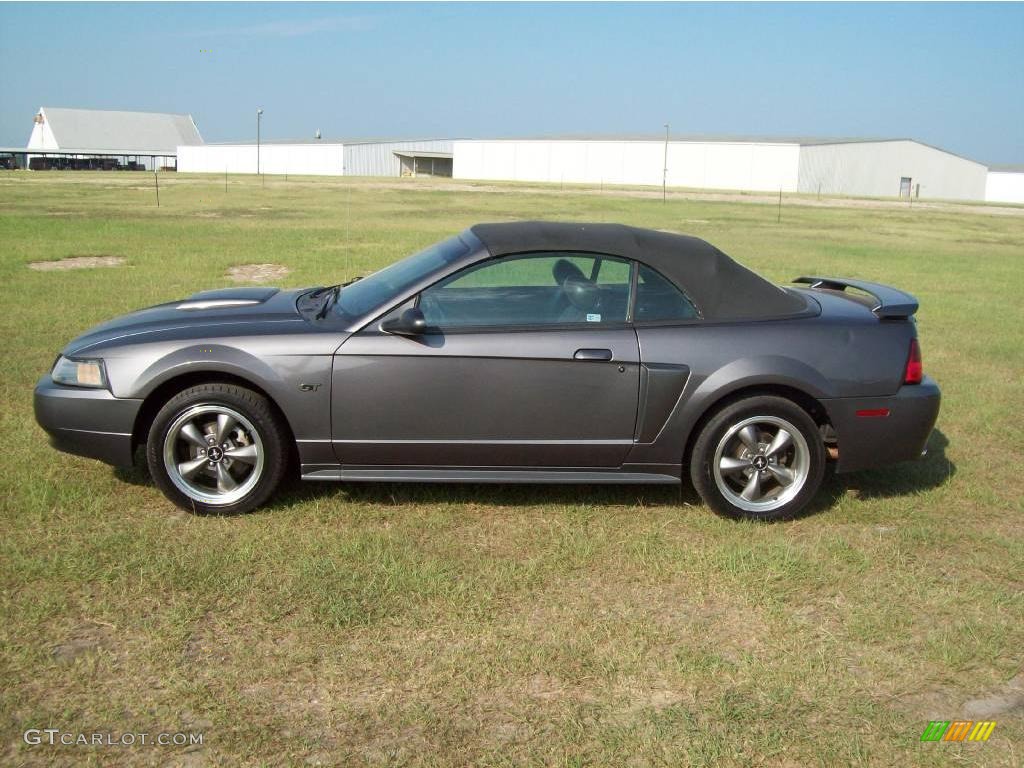2003 Mustang GT Convertible - Dark Shadow Grey Metallic / Dark Charcoal photo #6