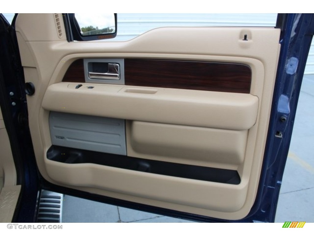 2012 F150 King Ranch SuperCrew 4x4 - Dark Blue Pearl Metallic / King Ranch Chaparral Leather photo #36