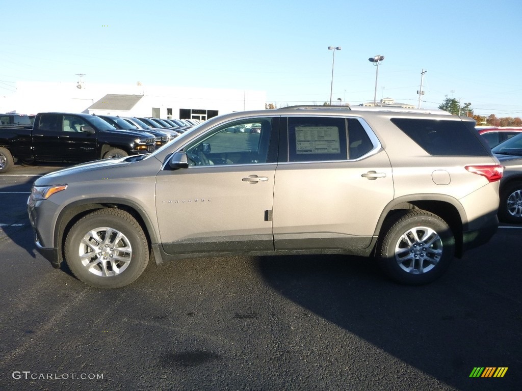 2018 Traverse LT AWD - Pepperdust Metallic / Jet Black photo #2
