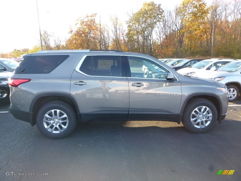 2018 Traverse LT AWD - Pepperdust Metallic / Jet Black photo #6