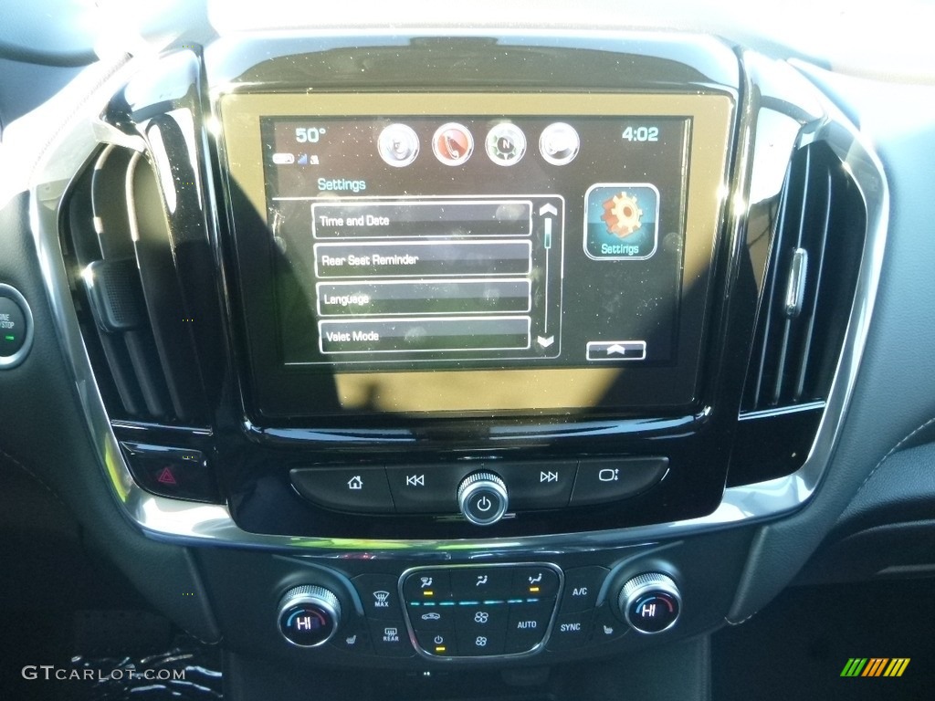 2018 Traverse LT AWD - Pepperdust Metallic / Jet Black photo #18