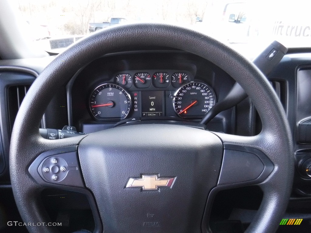 2014 Silverado 1500 WT Double Cab 4x4 - Victory Red / Jet Black/Dark Ash photo #21
