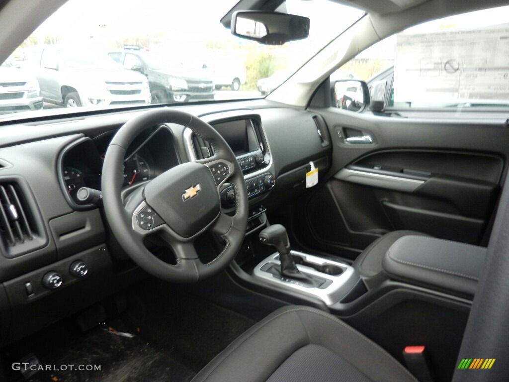 Jet Black Interior 2018 Chevrolet Colorado LT Extended Cab 4x4 Photo #123774427