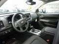 Jet Black 2018 Chevrolet Colorado LT Extended Cab 4x4 Interior Color