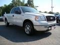 2008 Silver Metallic Ford F150 XLT SuperCab  photo #1