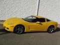 2006 Velocity Yellow Chevrolet Corvette Coupe  photo #2