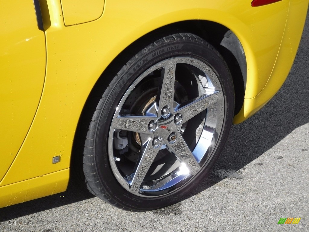 2006 Corvette Coupe - Velocity Yellow / Ebony Black photo #4