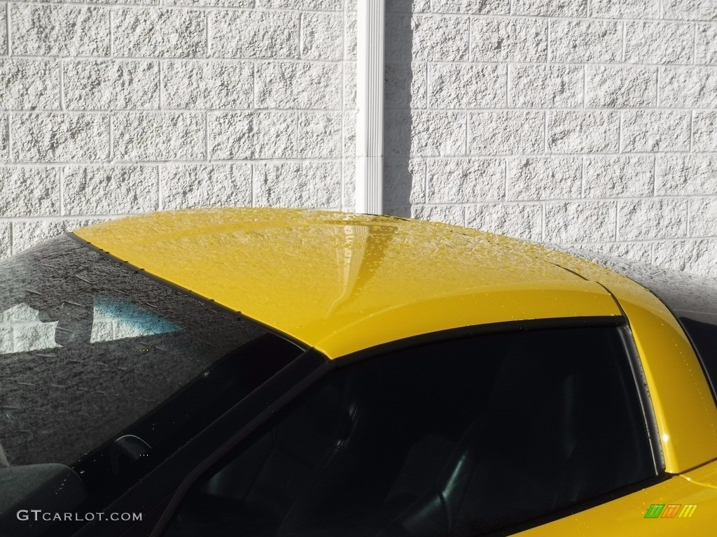 2006 Corvette Coupe - Velocity Yellow / Ebony Black photo #5