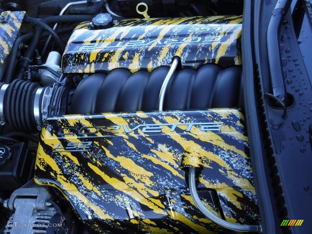 2006 Corvette Coupe - Velocity Yellow / Ebony Black photo #15