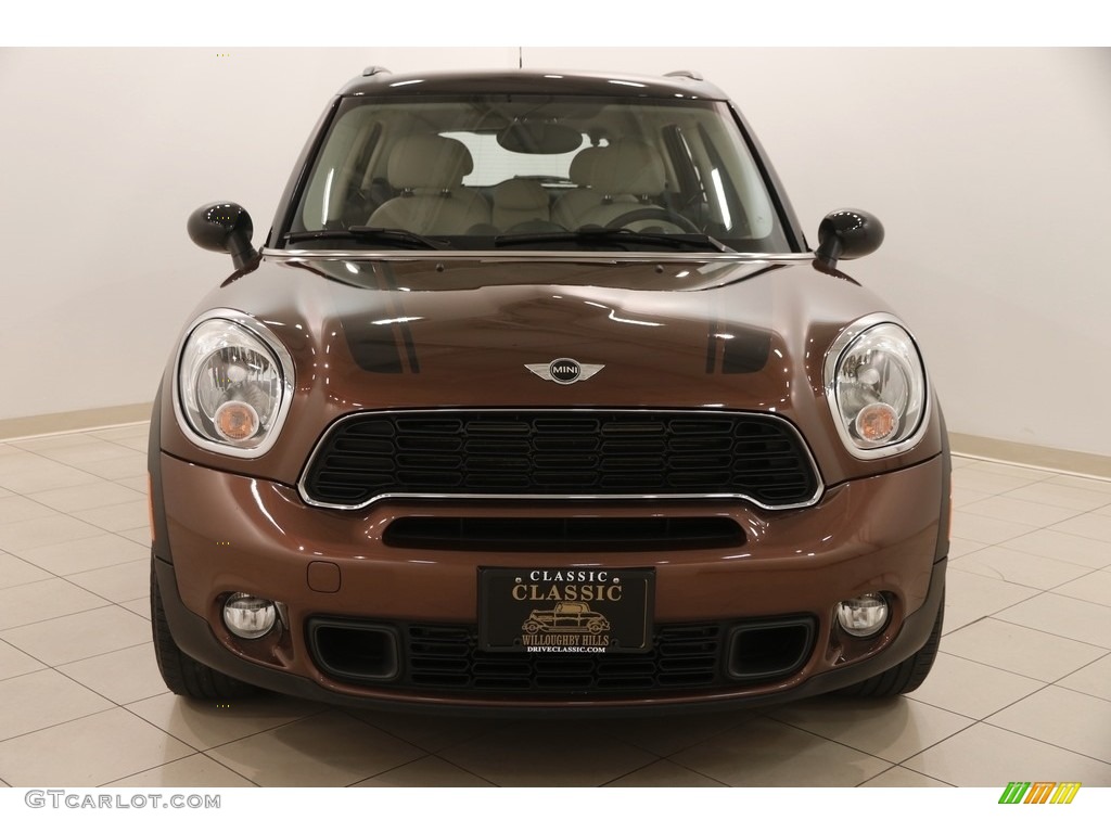 2013 Cooper S Countryman - Brilliant Copper Metallic / Polar Beige Gravity Leather photo #2