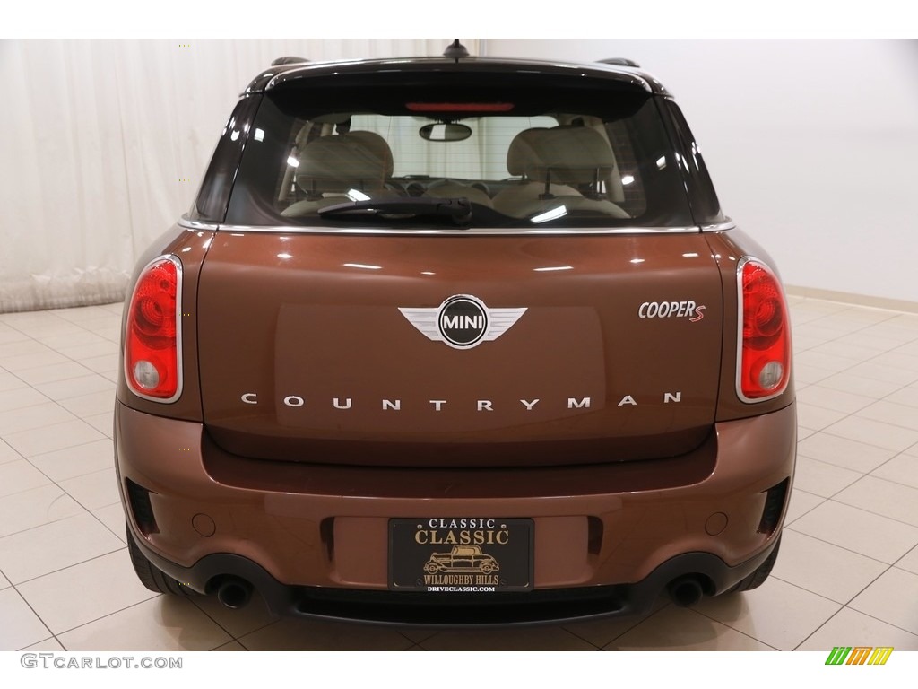 2013 Cooper S Countryman - Brilliant Copper Metallic / Polar Beige Gravity Leather photo #17