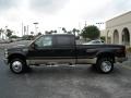 2008 Black Ford F450 Super Duty Lariat Crew Cab 4x4 Dually  photo #2