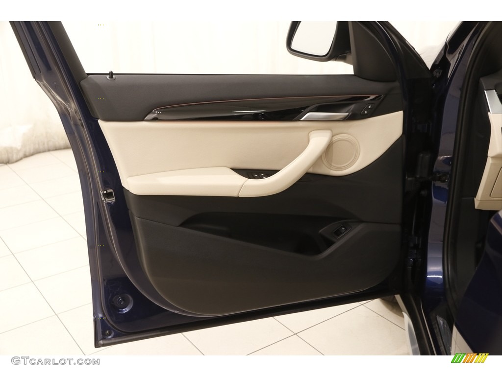 2017 X1 xDrive28i - Mediterranean Blue Metallic / Canberra Beige photo #4