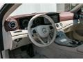 designo Macchiato Beige/Titian Red 2018 Mercedes-Benz E 400 4Matic Coupe Dashboard
