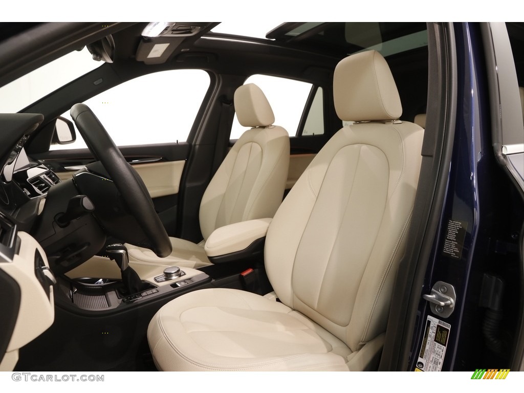 2017 X1 xDrive28i - Mediterranean Blue Metallic / Canberra Beige photo #5