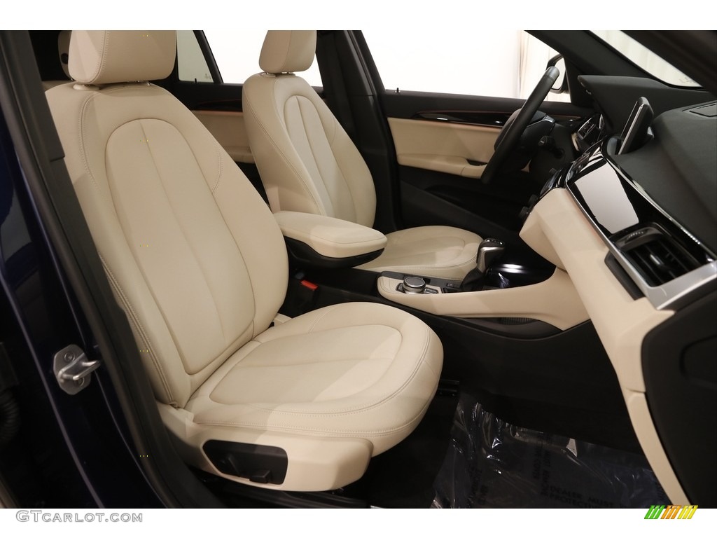 2017 X1 xDrive28i - Mediterranean Blue Metallic / Canberra Beige photo #16