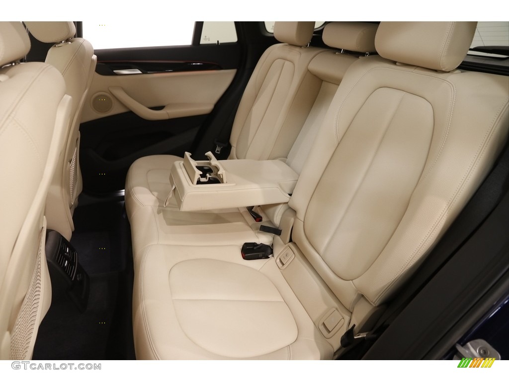 2017 X1 xDrive28i - Mediterranean Blue Metallic / Canberra Beige photo #19