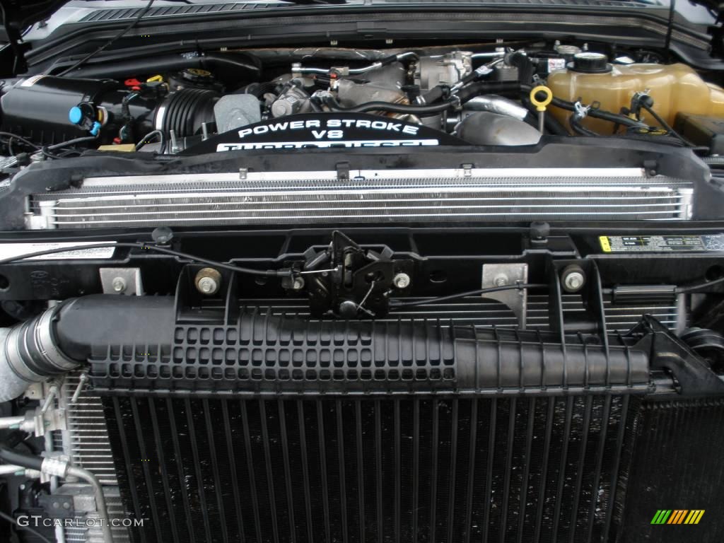 2008 F450 Super Duty Lariat Crew Cab 4x4 Dually - Black / Tan photo #9