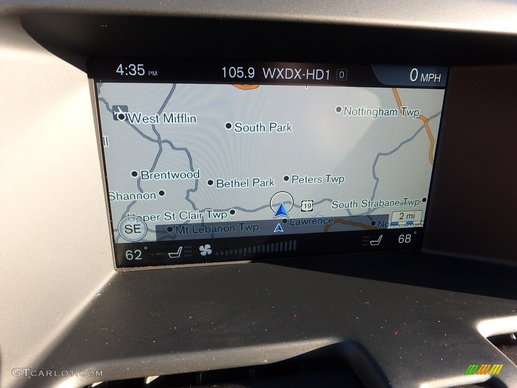 2017 XC60 T5 Dynamic - Magic Blue Metallic / Blonde/Off Black photo #21